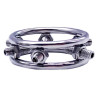 MenSteel Anneau de gland avec Pics Peaky 1.5cm